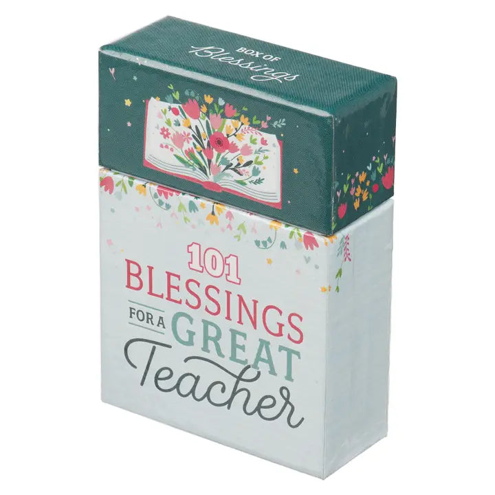For A Great Teacher Box of Blessings