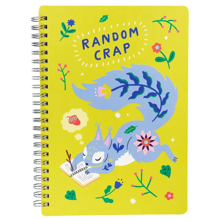 Random Crap 6x8 Spiral Notebook