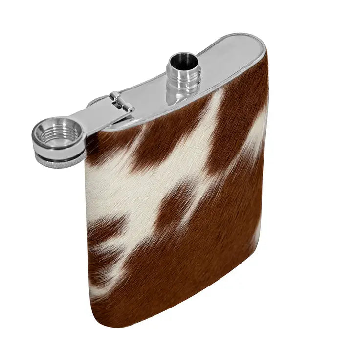 Rough Rider Brown Hip Flask