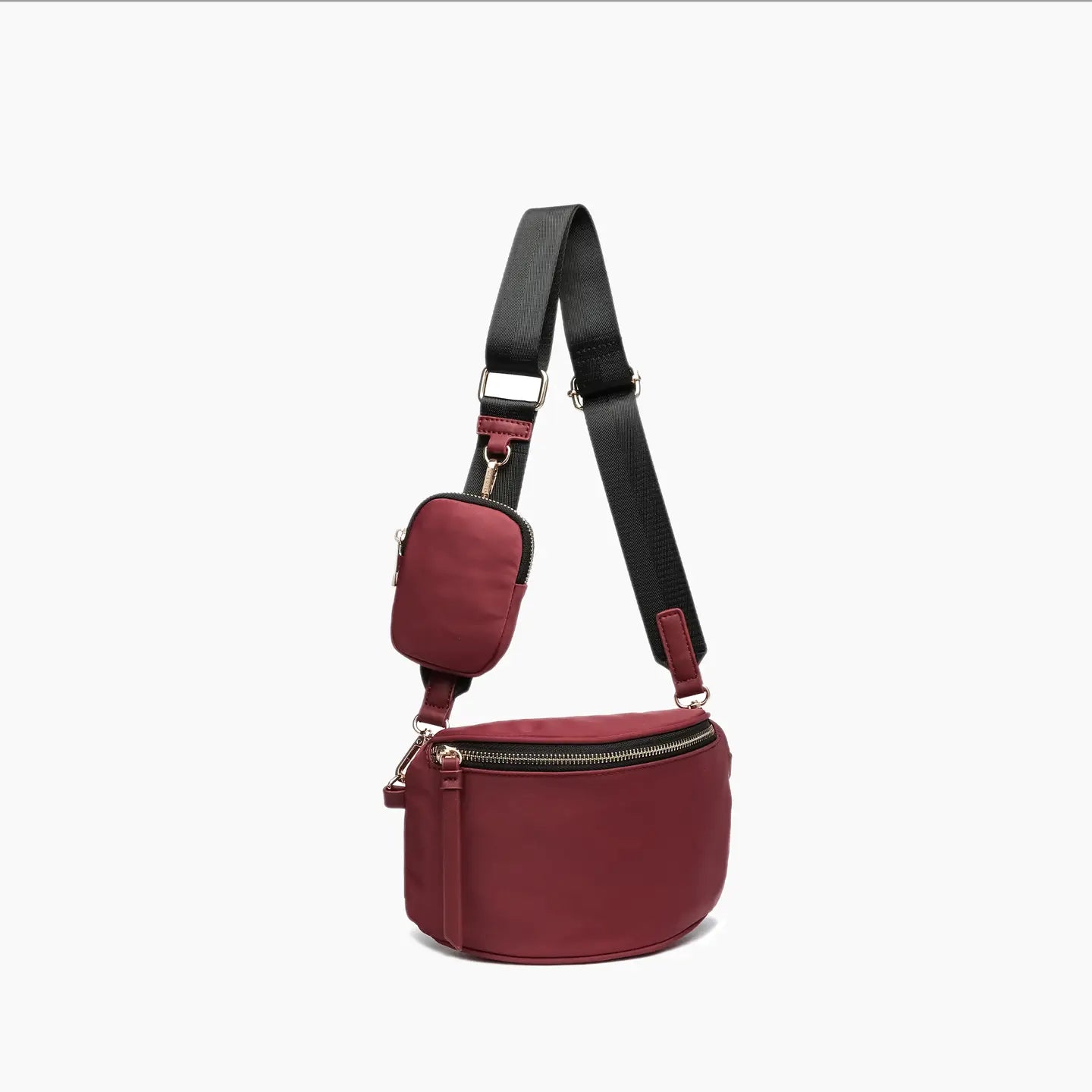 Nori Deep Red Crossbody Set