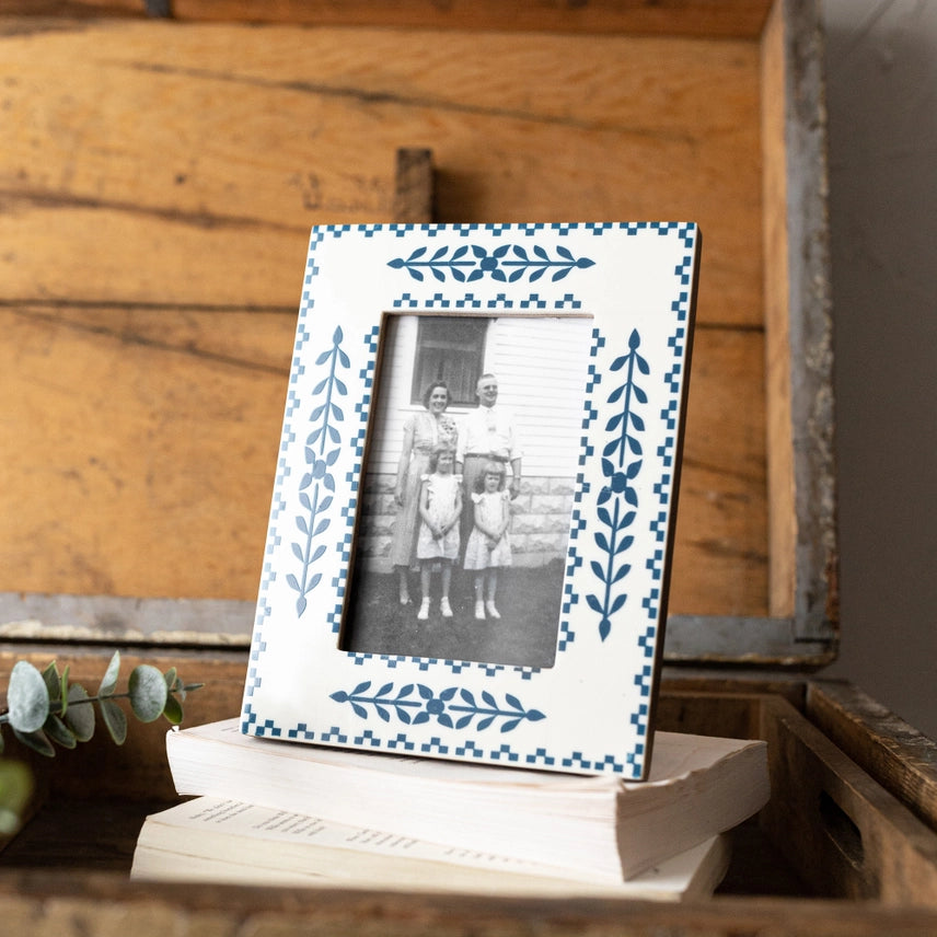 Gemma 4x6 Photo Botanical Picture Frame