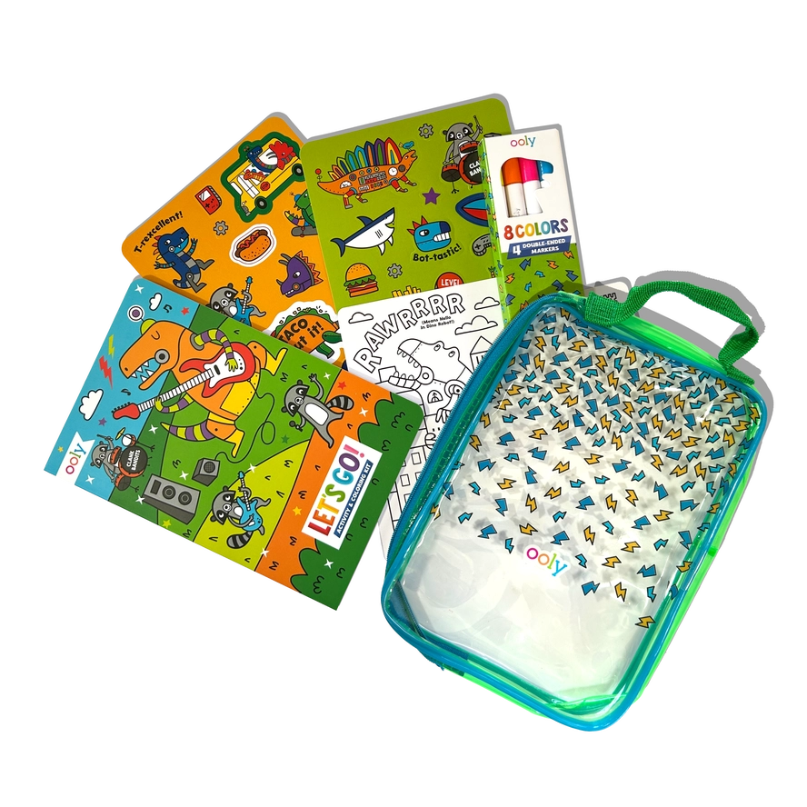 Robo Dinos - Activity & Coloring Kit