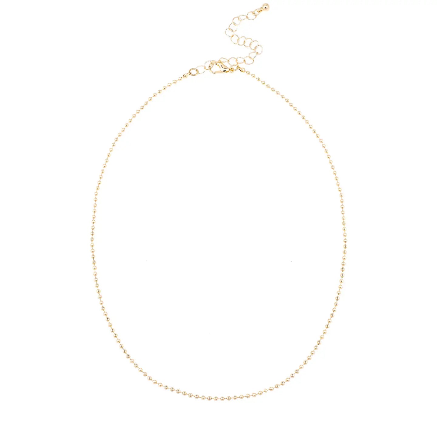Rory Ball Chain Charm Necklace