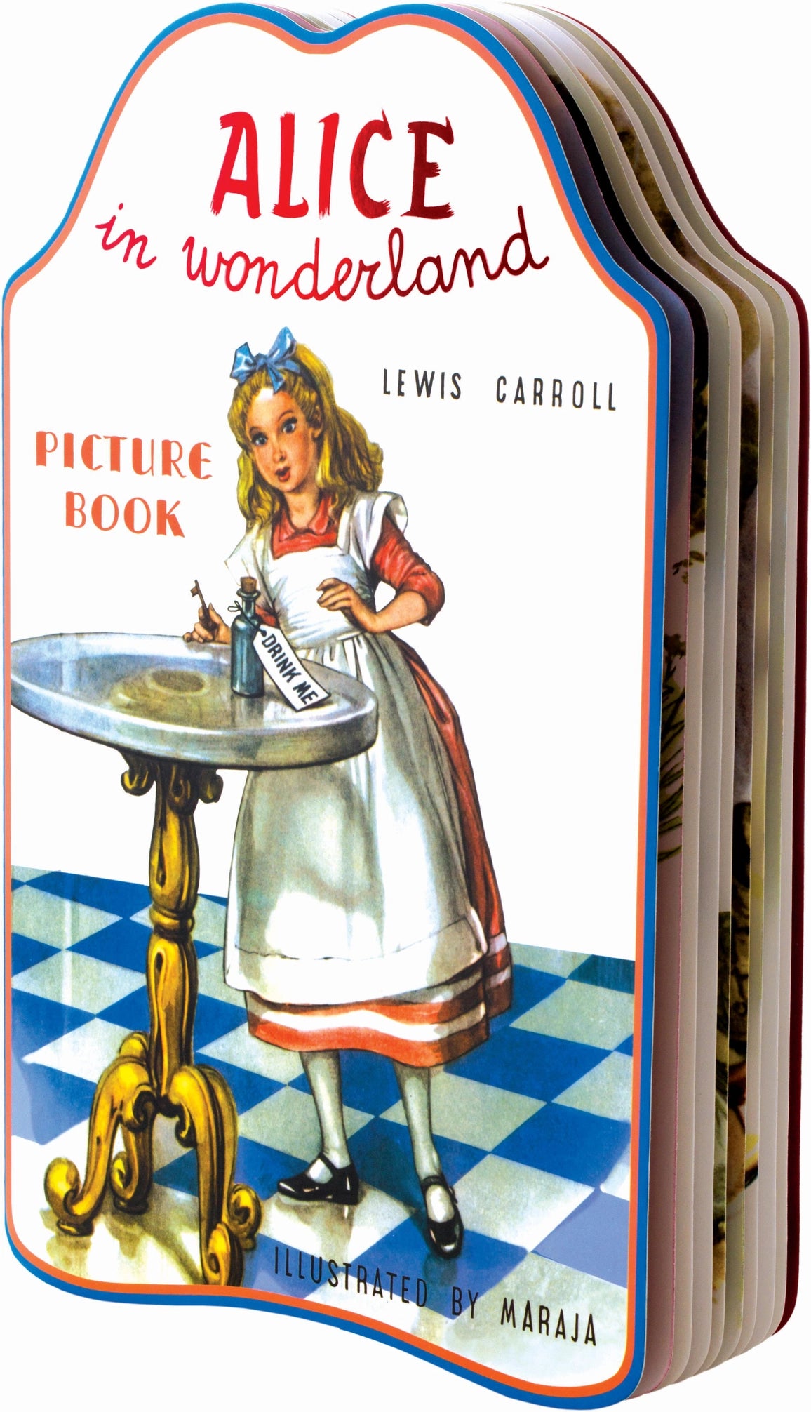 Alice in Wonderland Vintage Picture Book