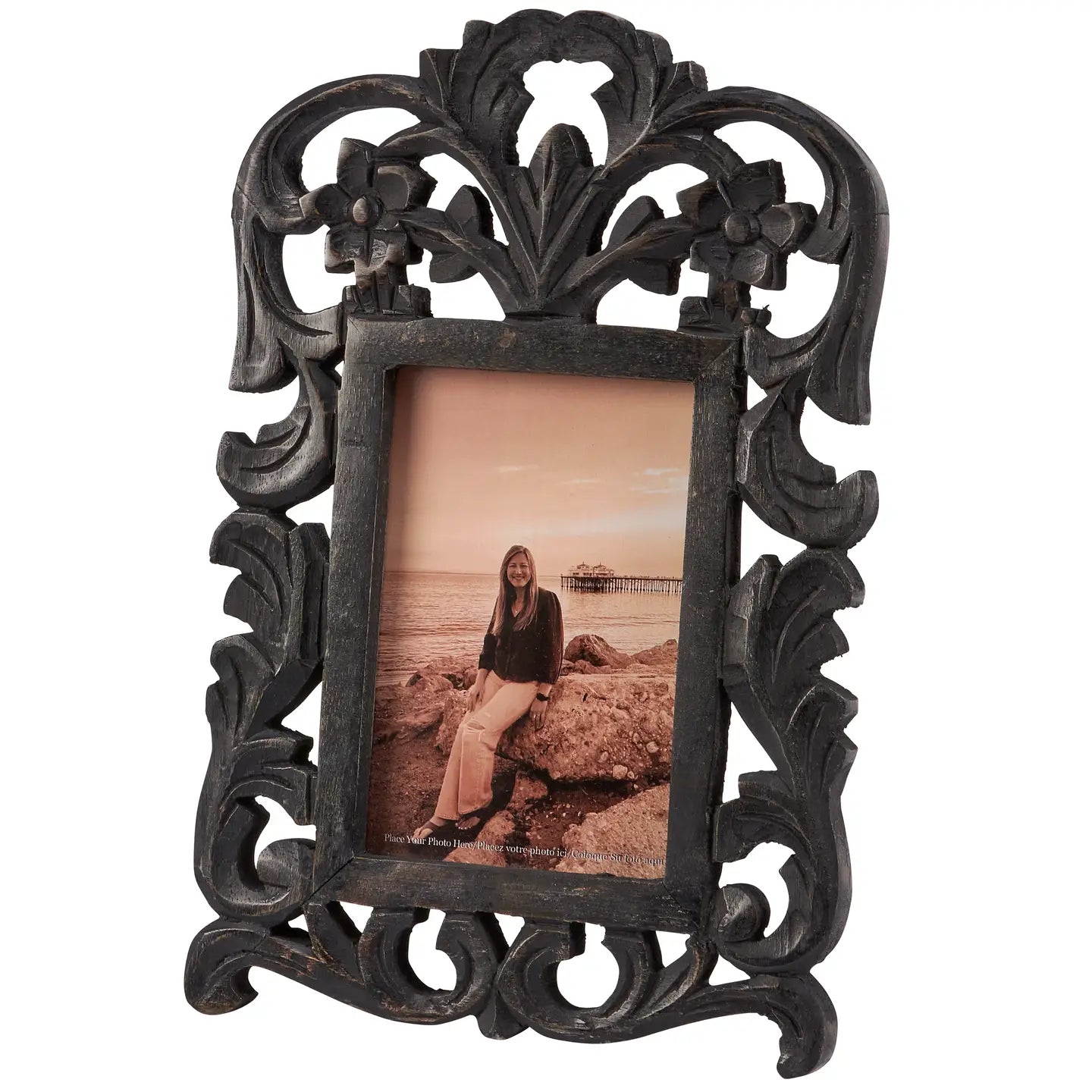 Brianna Carved Wood Frame