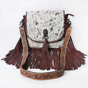 Wild Card Fringe Messenger Bag