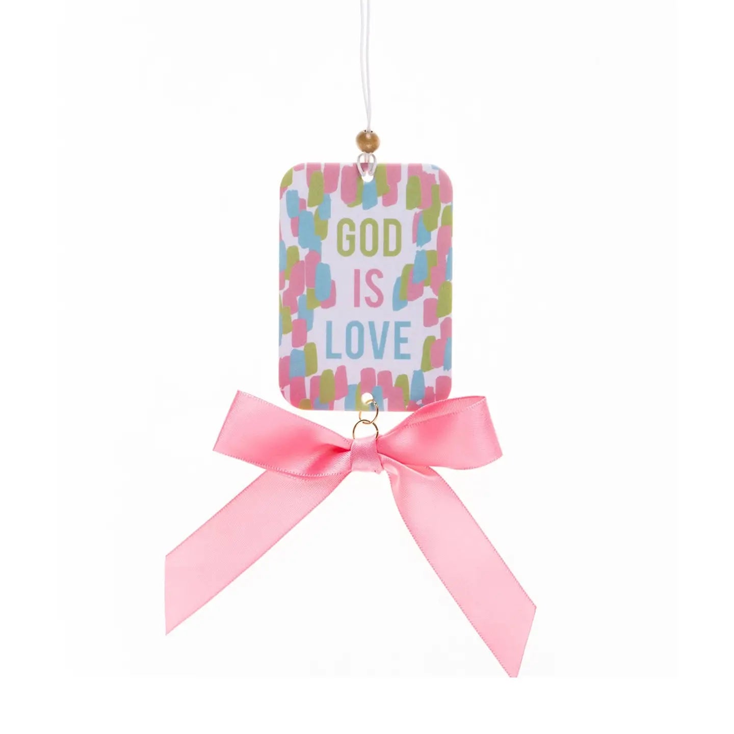 God Is Love Car Freshie