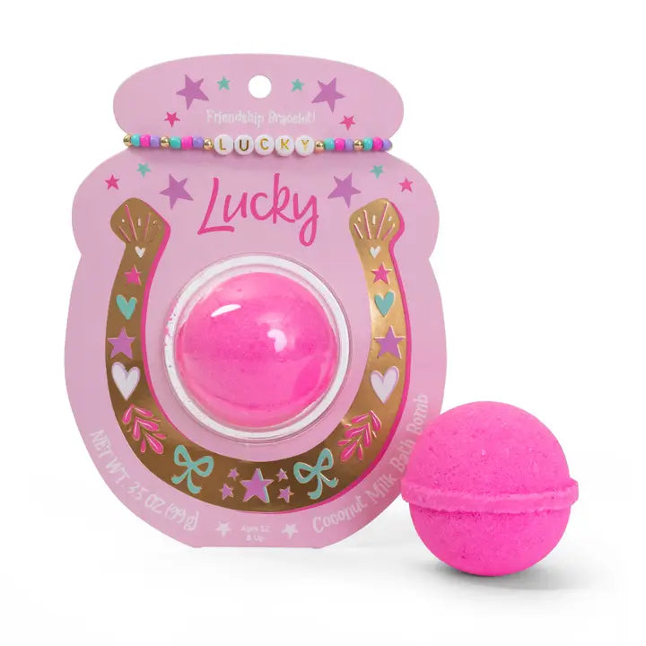 Lucky Bath Bomb + Bracelet