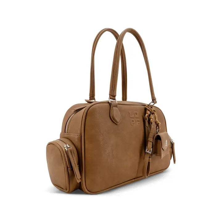The Check In Brown Utility Bag