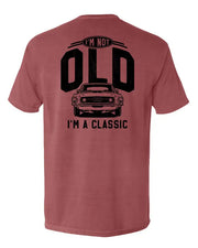 I'm Not Old Crimson Tee