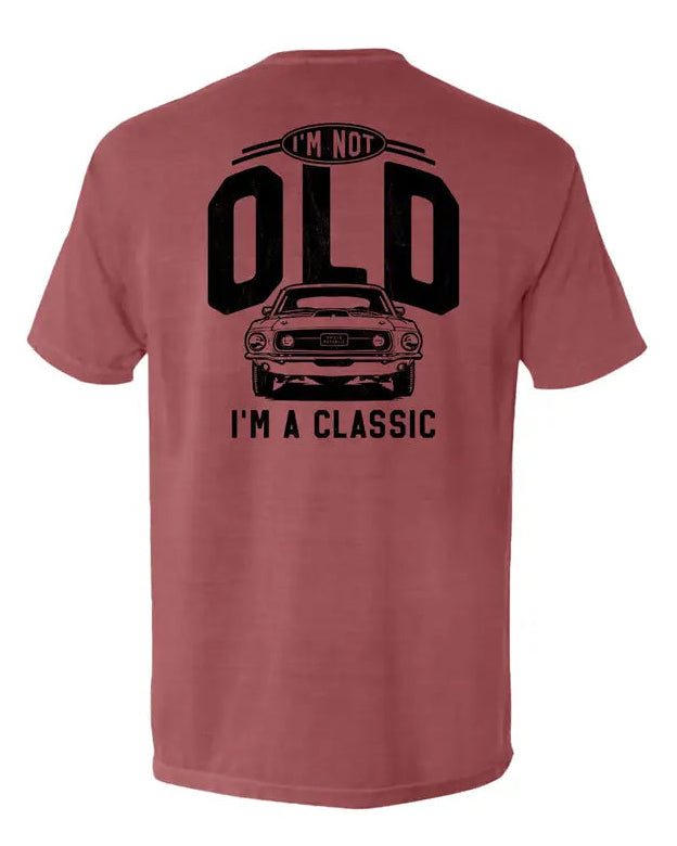 I'm Not Old Crimson Tee
