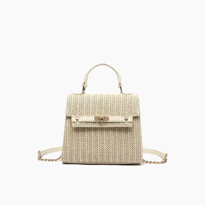 Willa Straw Purse
