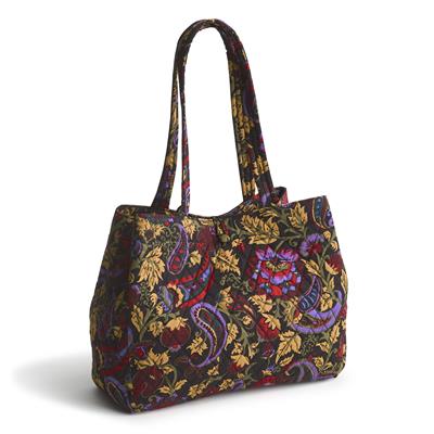 Small Hathaway Tote - Midnight Garden Paisley