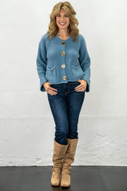 Rebecca Blue Chunky Knit Sweater