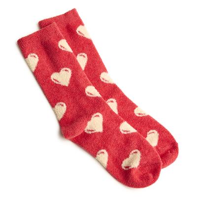 Fleece Socks - Heart