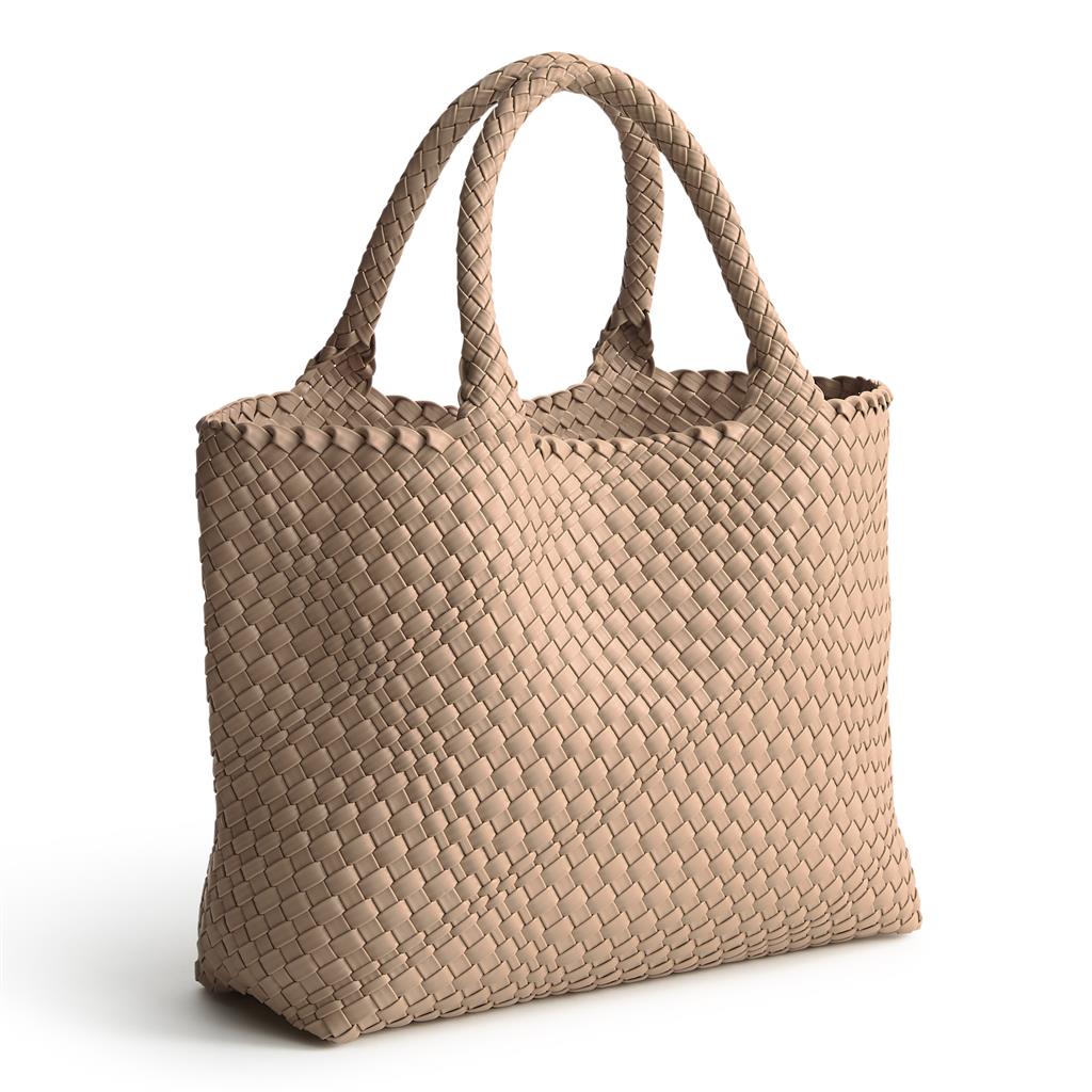 Small Hathaway Tote - Warm Taupe