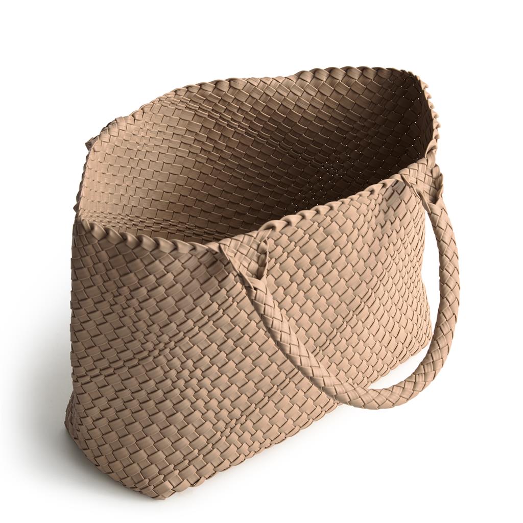 Small Hathaway Tote - Warm Taupe