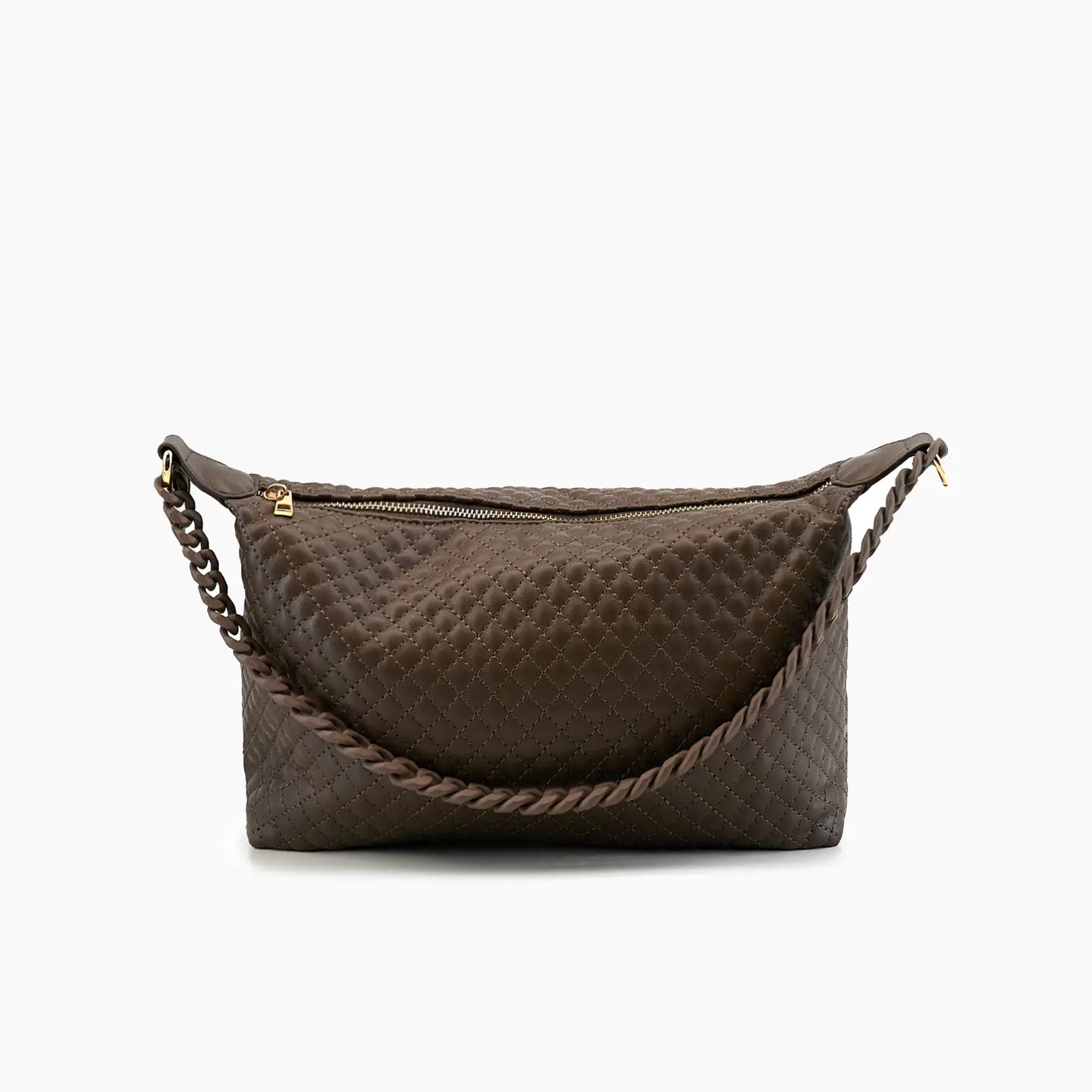 Morgan Brown Baguette Bag