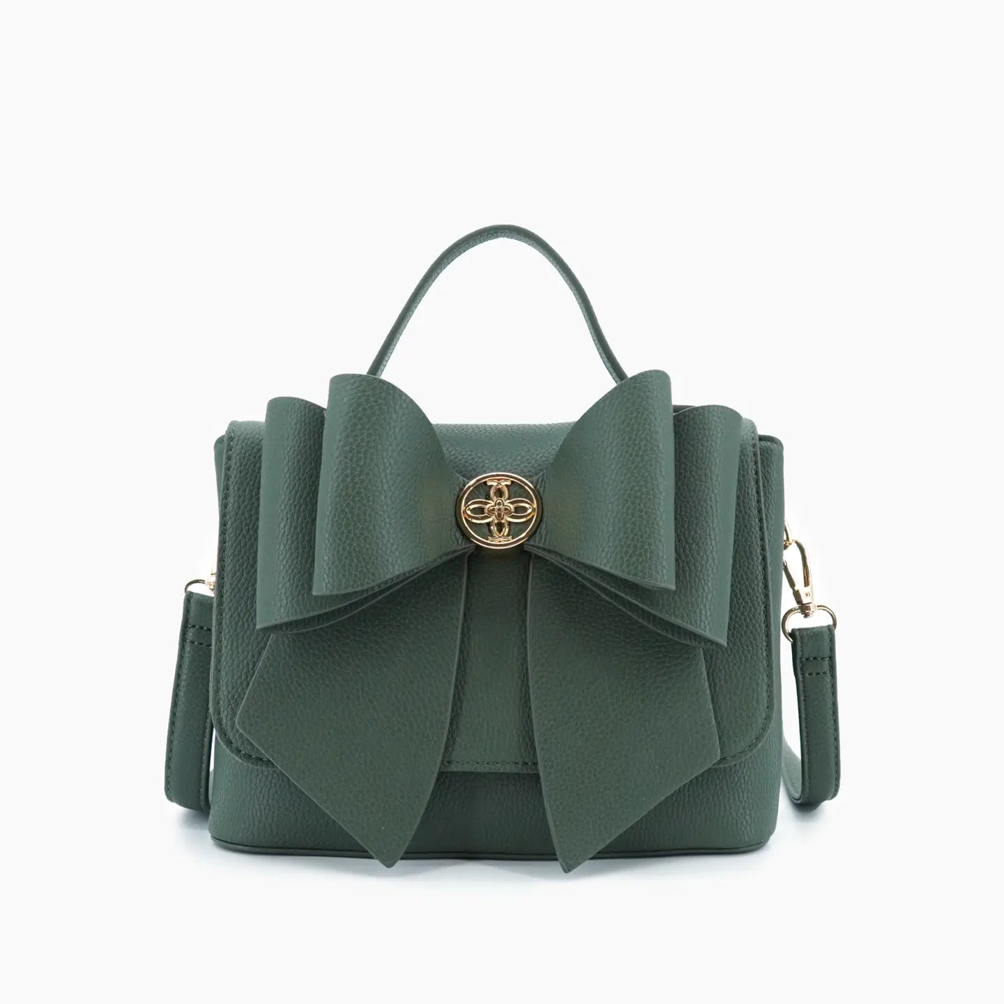 Eva Olive Bow Purse