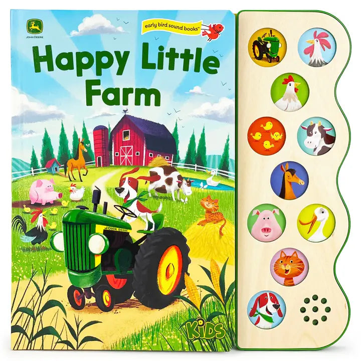 John Deere Kids Happy Little Farm Sound Book