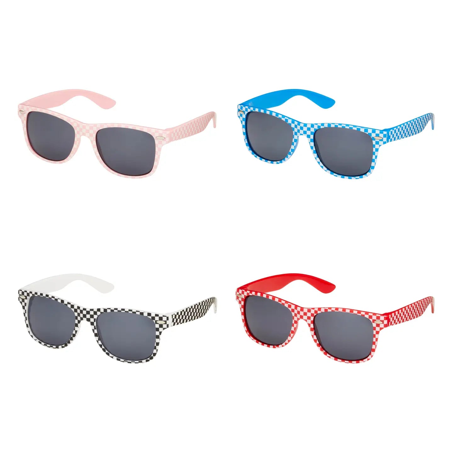 Kids Checkered Sunglasses