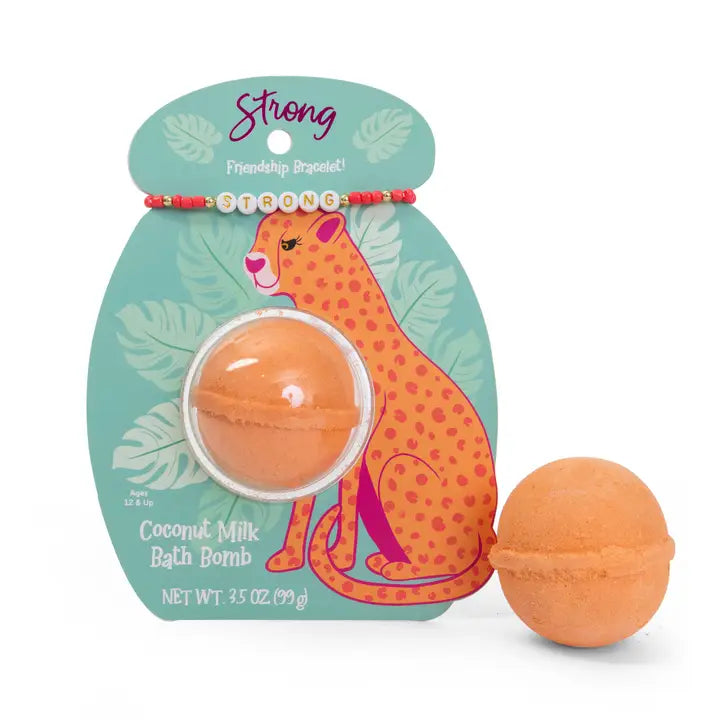 Strong Bath Bomb + Bracelet