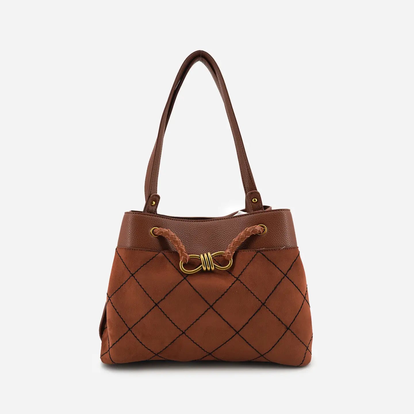 Nadia Brown Shoulder Bag