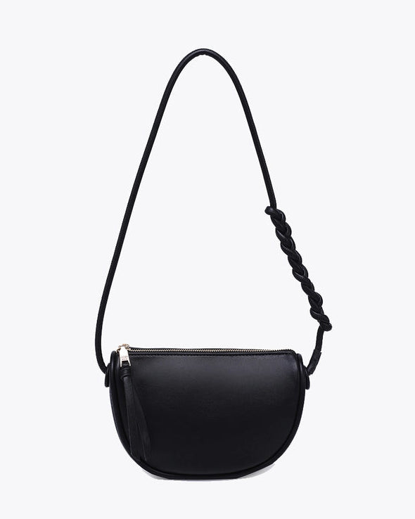 Annaka Black Shoulder Bag