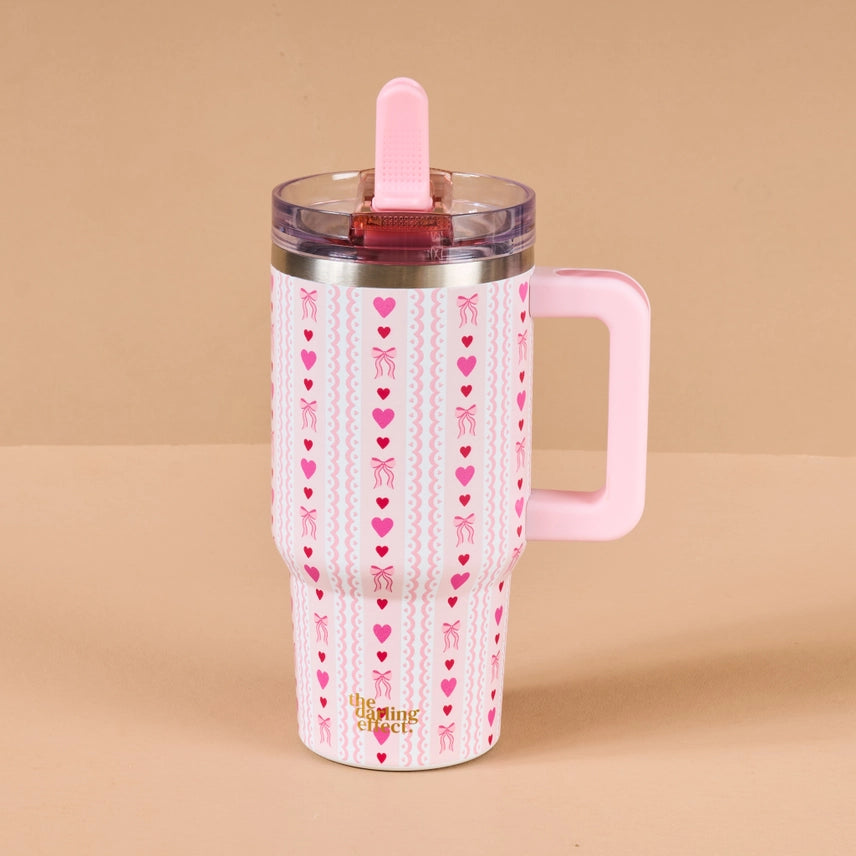 Oh So Lovely 20 oz Flip Straw Tumbler
