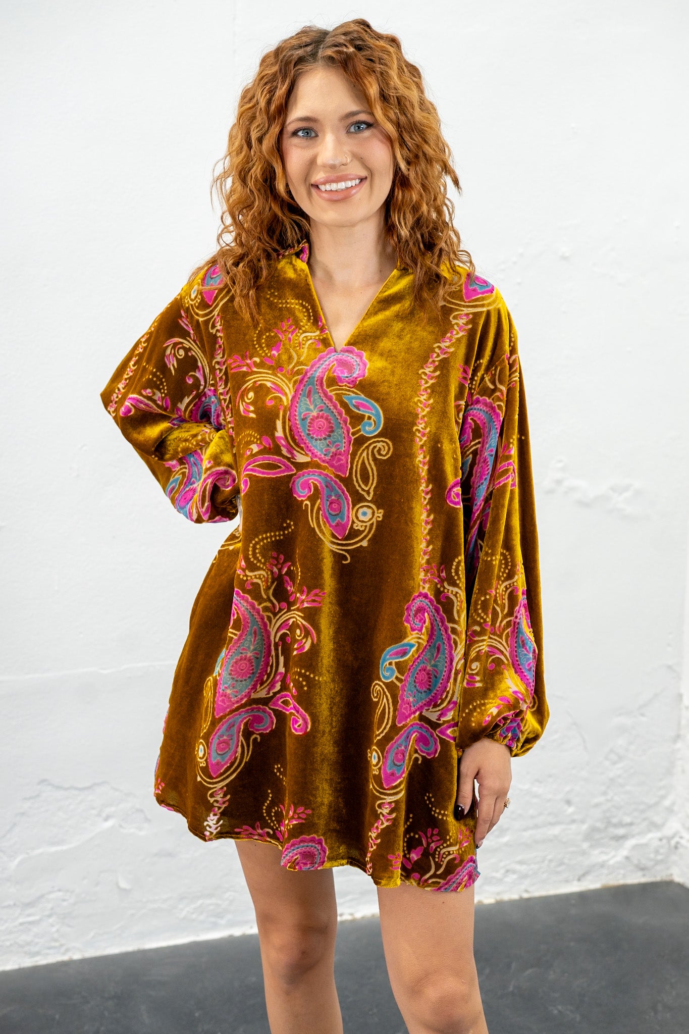 Gretchen Velvet Dress