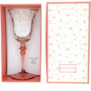 You Are The Best Wine Glass