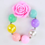 Bubblegum Rose Bracelet