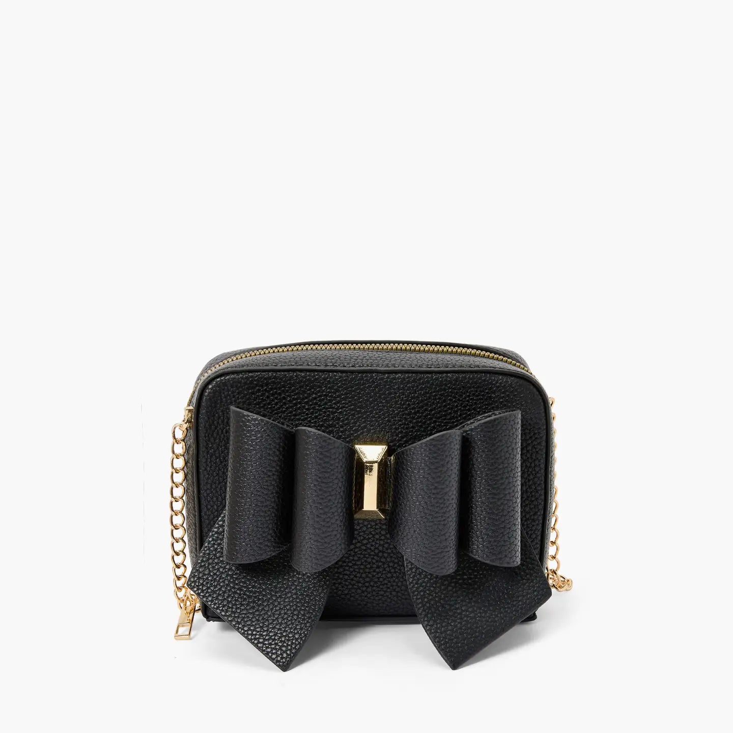 Chloe Black Mini Bow Crossbody