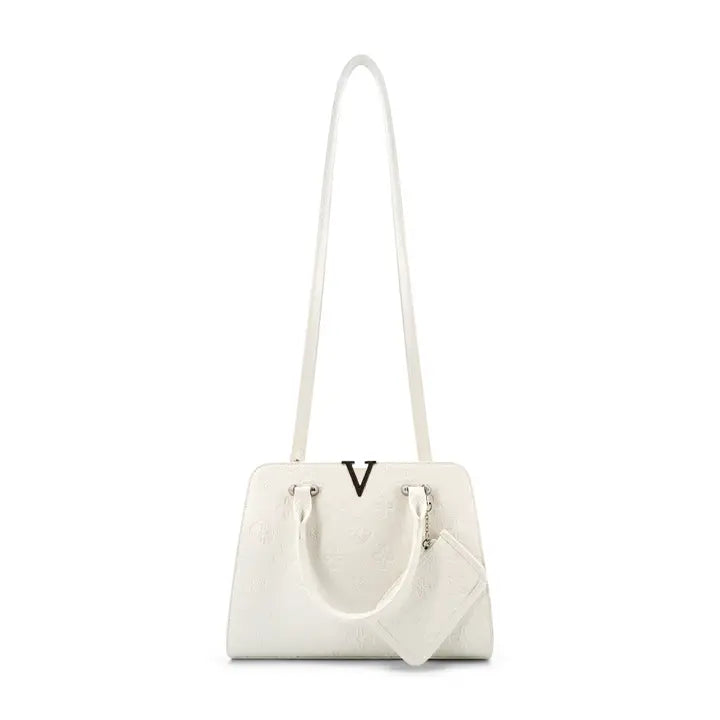Midori White Satchel