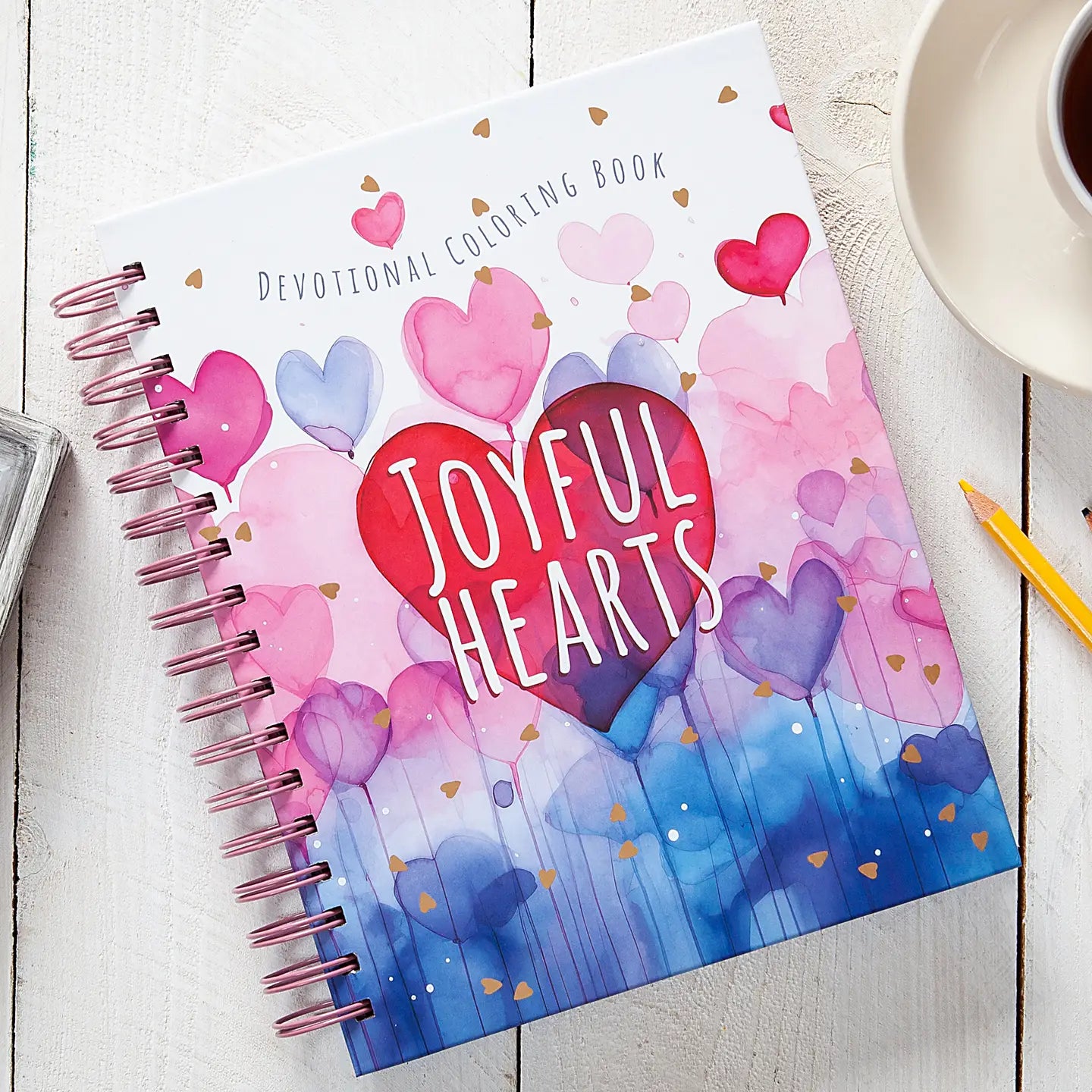 Joyful Hearts Devotional Coloring Book