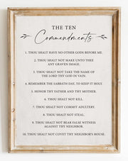 Ten Commandments