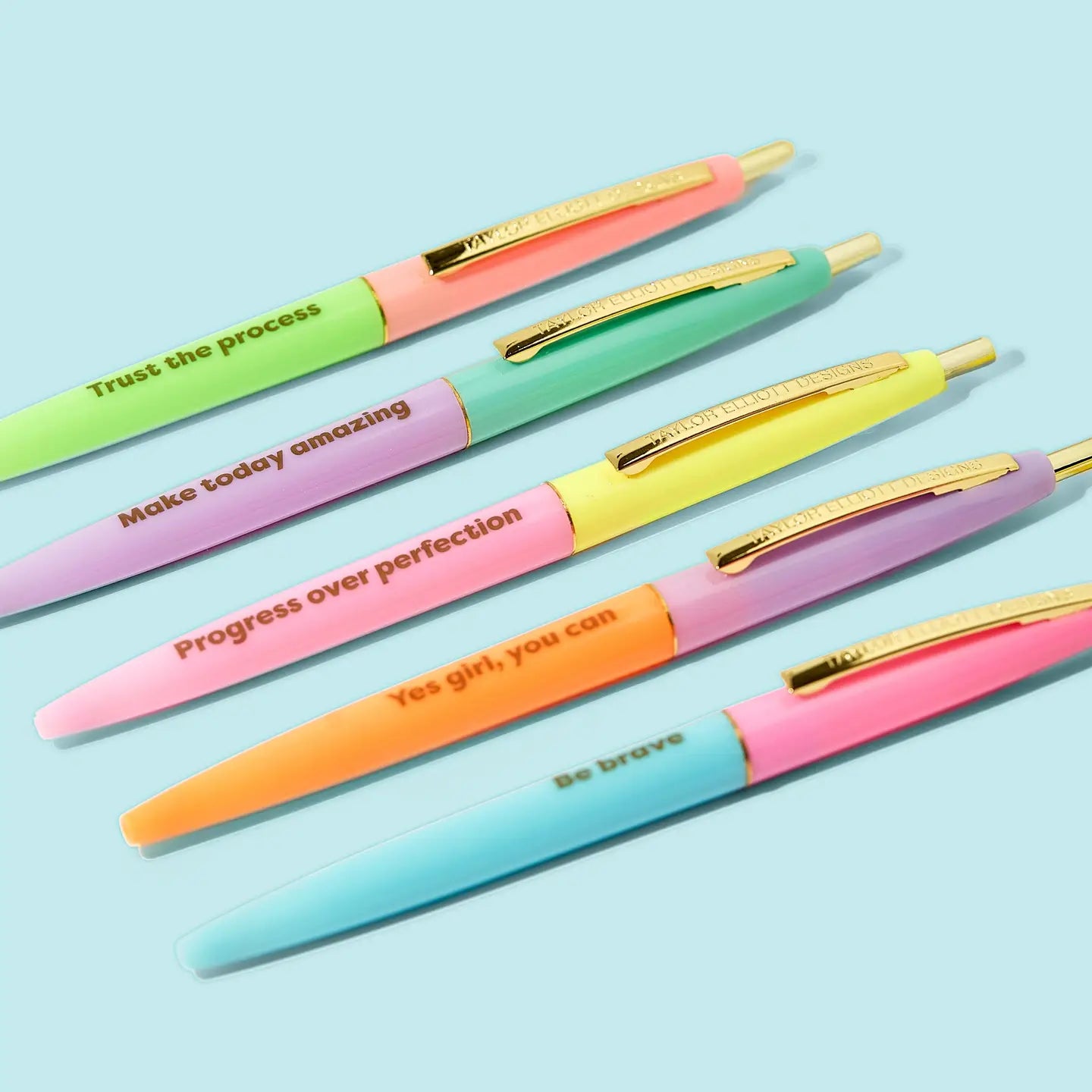 Motivational Aspirations 5pc Pen Set