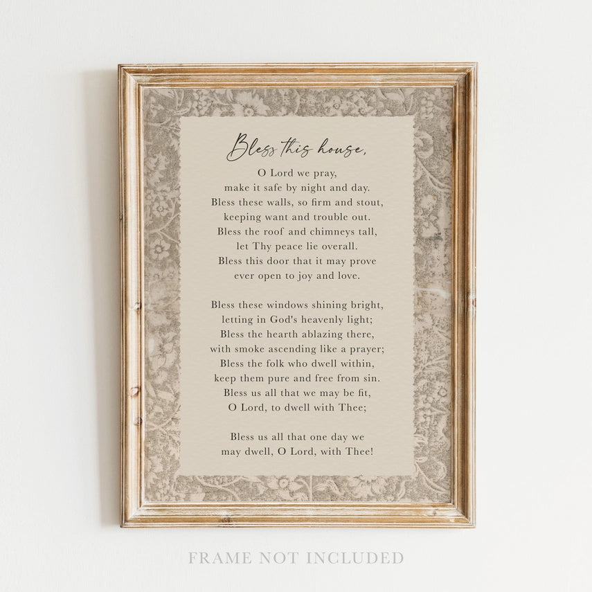 House Blessing Christian Art