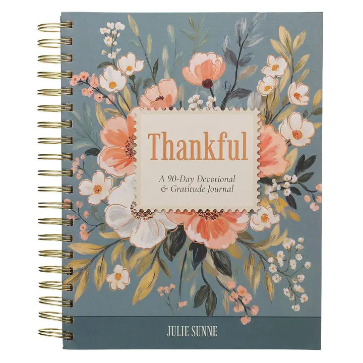 Thankful 90-Day Devotional & Journal