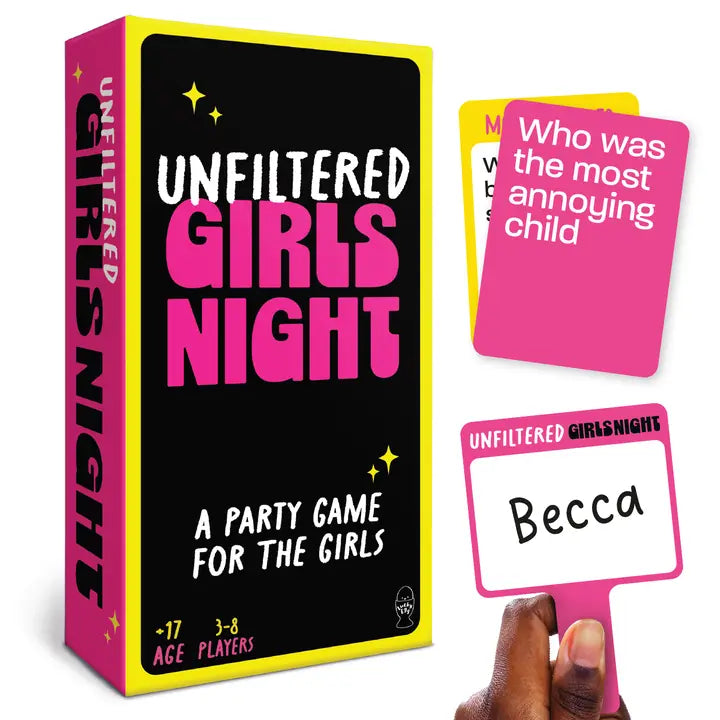Unfiltered Girls Night Party Game