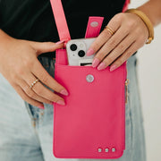Nyla Pink Phone Crossbody