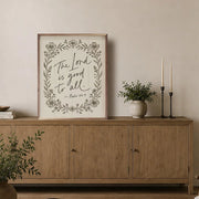 The Lord Is Good To All Wall Art