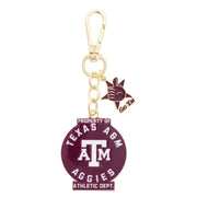 Texas A&M Vintage Athletic Dept Enamel Bag Charm
