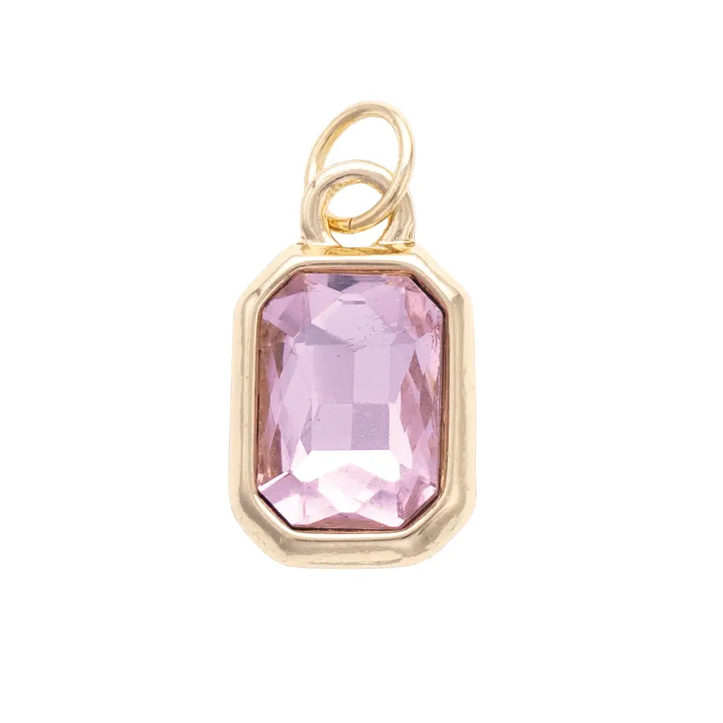 Pink Jewel Charm