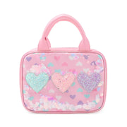 Glitter Heart Lunch Bag