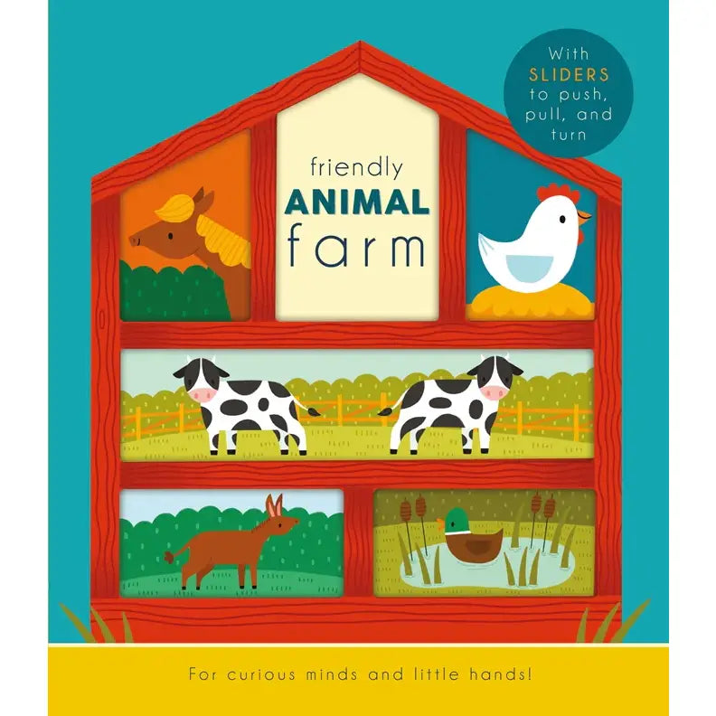 Friendly Animal Farm Slider Board Book