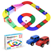 30pc Magnetic Race Track Building Set