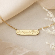 All Glory Be To Christ Necklace