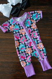 Cherry Good Mood Zipper Sleeper