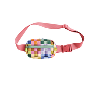 Bold Checker Small Hip Bag